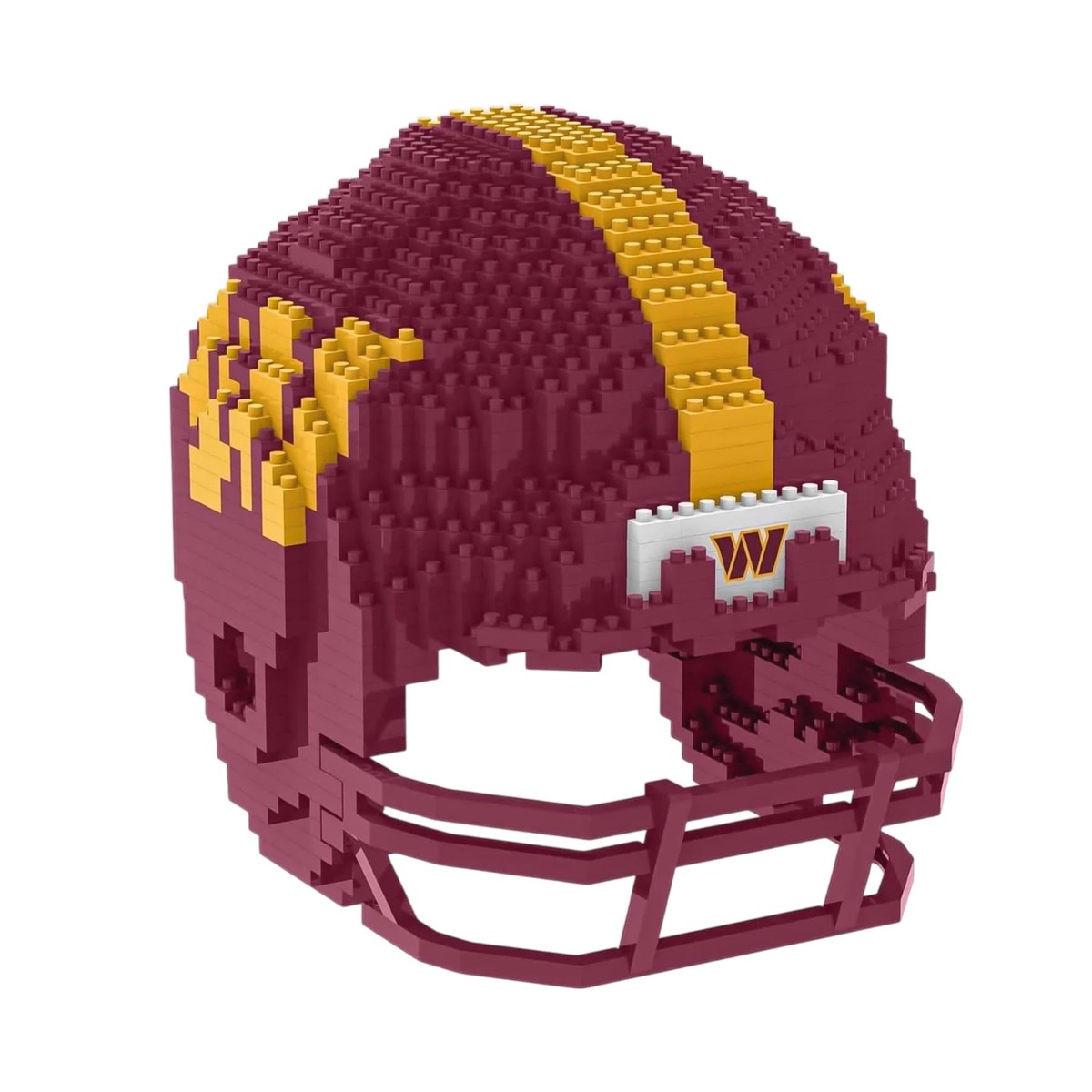 Washington Commanders NFL BRXLZ Replica Helmet 1081-Piece Building Block Set