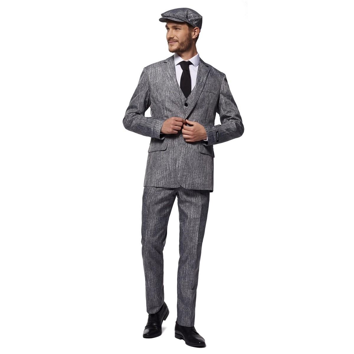 20's Gangster Men's Grey Suitmeister