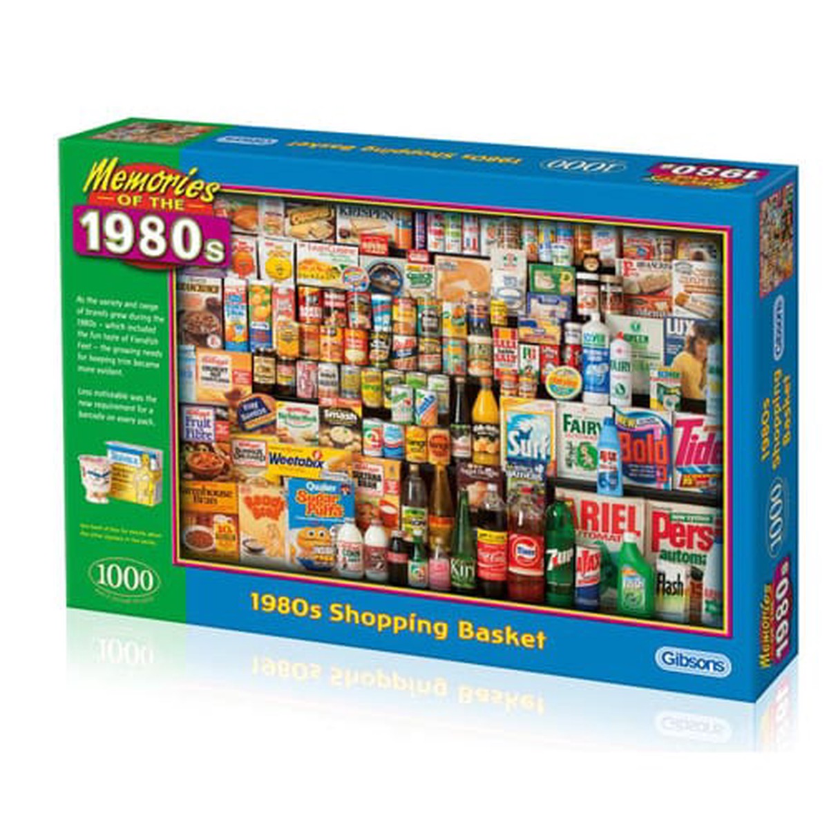 1980s Shopping Basket Puzzle (1000 pieces)