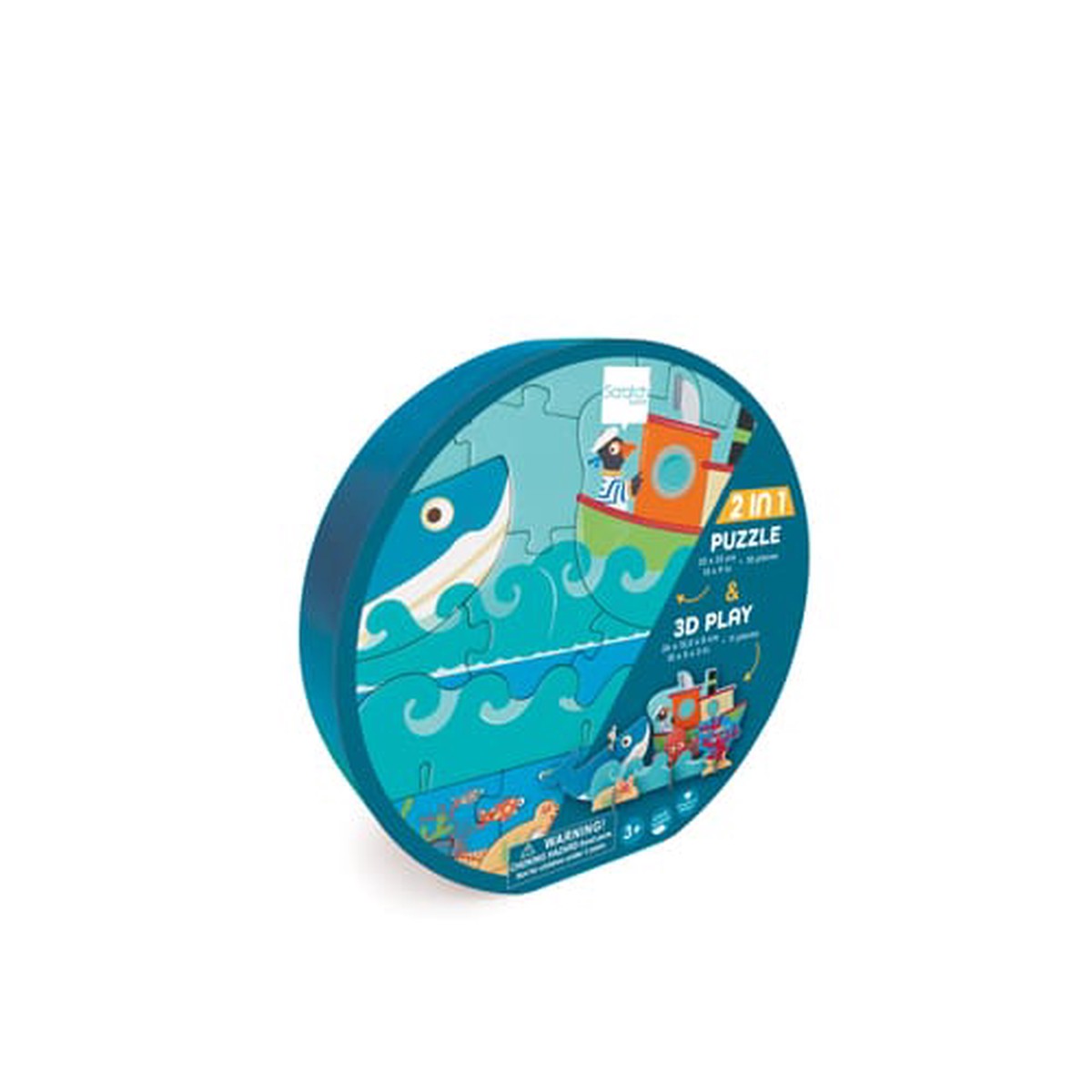 3D Play Puzzle: Ocean