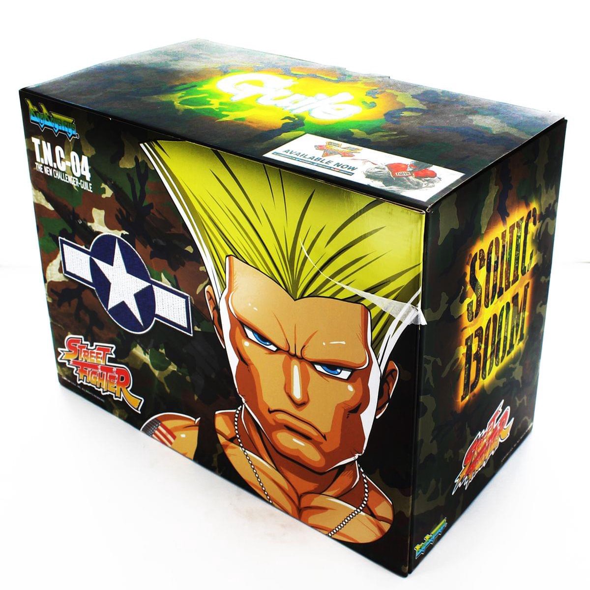 Street Fighter T.N.C-04 Lights & Sound Figure: Boom Guile