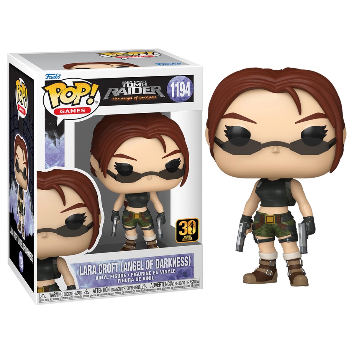 Tomb Raider: Angel Of Darkness Funko POP Games | Lara Croft